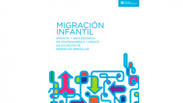 Tapa Migración infantil. Infancia y adolescencia de Centroamérica y México en situación de migración irregular