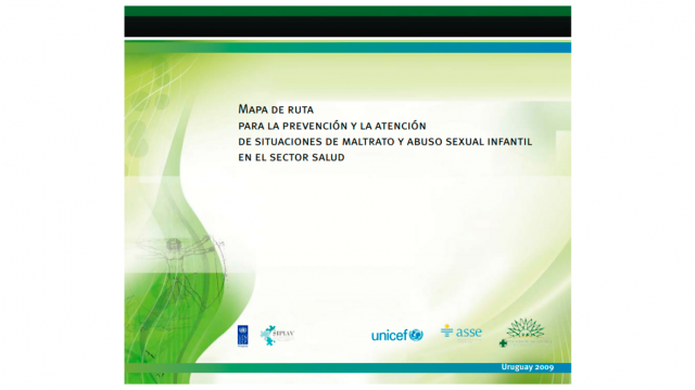 Tapa_Mapa de ruta para la prevención y la atención de situaciones de maltrato y abuso sexual infantil en el sector salud