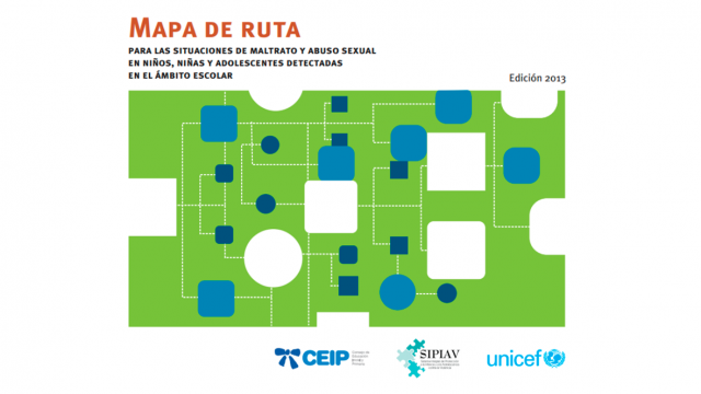 Tapa_Mapa de ruta para las situaciones de maltrato y abuso sexual en niños, niñas y adolescentes detectadas en el ámbito escolar