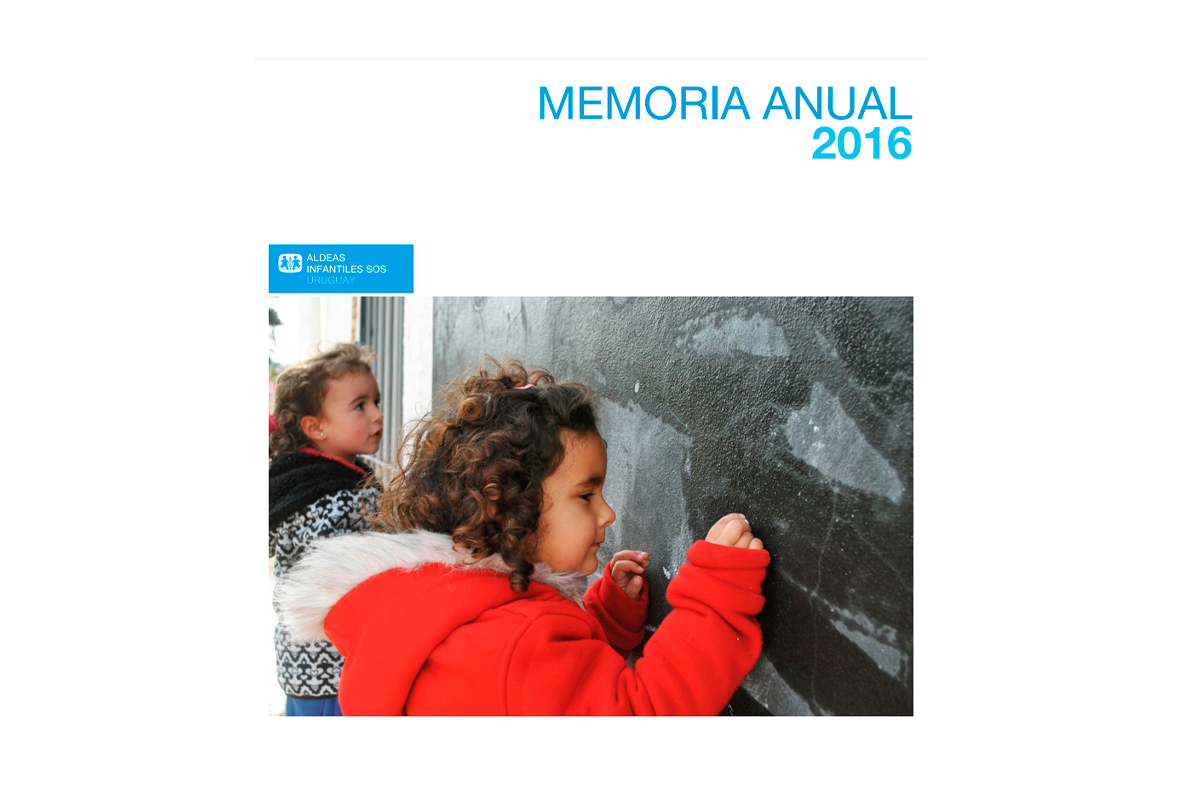 Tapa "Memoria anual 2016"